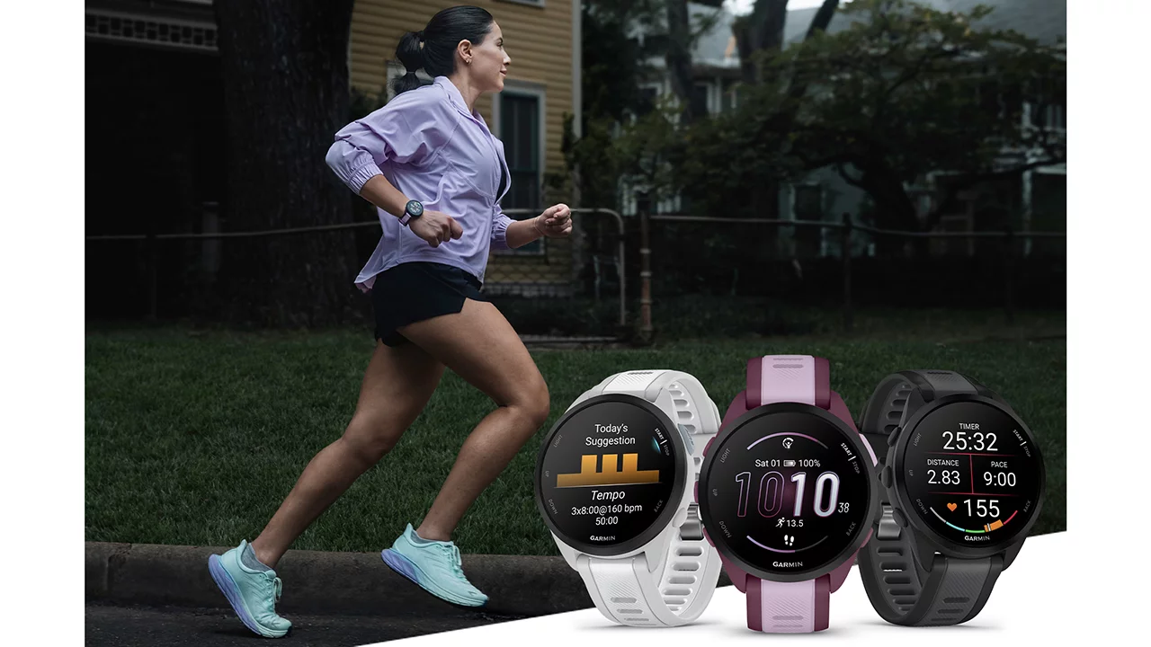 Aναβαθμίστε το τρέξιμό σας με τη σειρά Garmin Forerunner 165