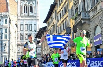 Οι Έλληνες στον Μαραθώνιο της Φλωρεντίας, Firenze Marathon