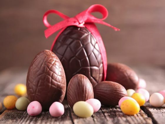 Πασχαλινά σοκολατένια αυγά