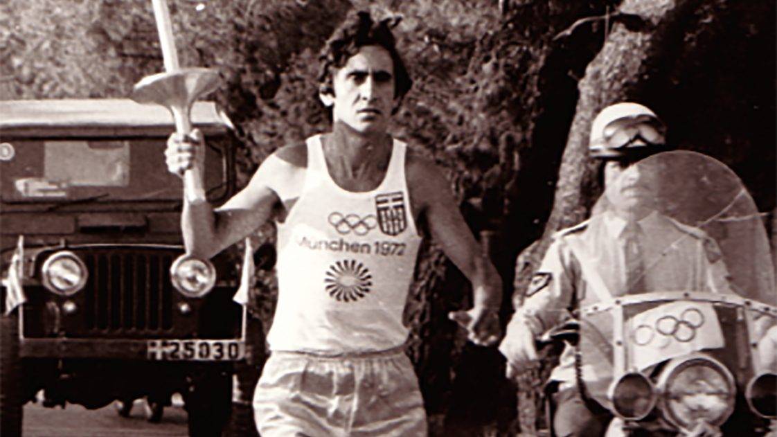Ο Βαγγέλης Βαγιανός συμμετέχει σε λαµπαδηδροµία