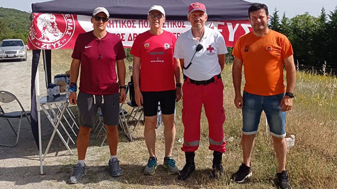 Ζευς Πιερίας στον Olympus Marathon