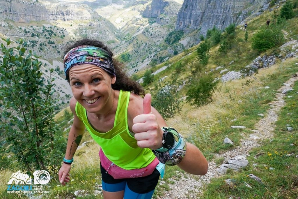 Zagori Mountain Running 2021 αθλήτρια