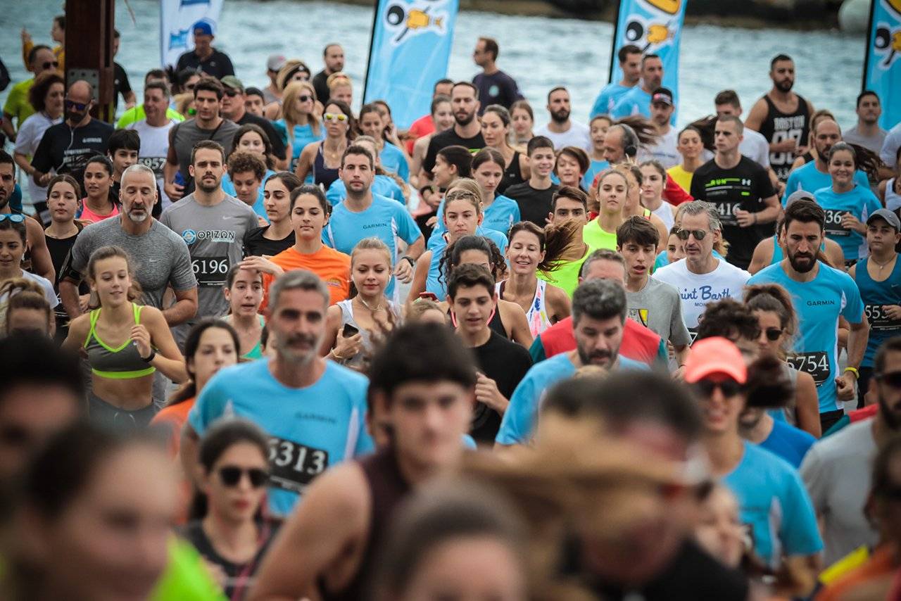 Spetses mini marathon τρέξιμο
