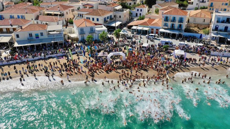 Spetses mini marathon κολύμβηση