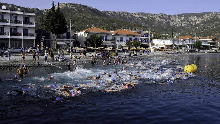 Tyros Triathlon 2021 κολύμπι