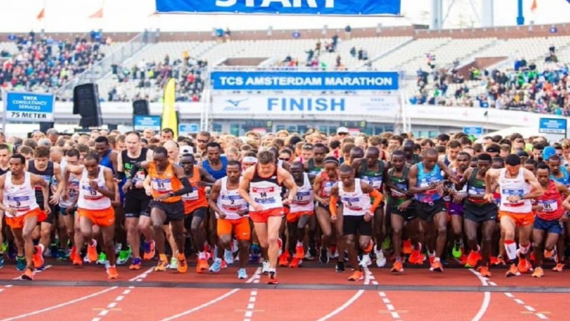 Η εκκίνηση του φετινού TCS Amsterdam Marathon