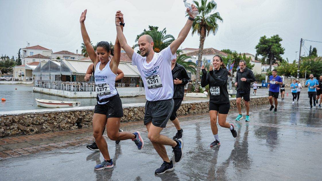Στιγμιότυπο Αγώνα Spetses mini Marathon