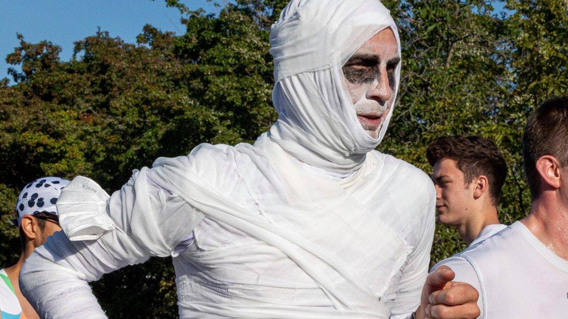 Δρομέας μούμια στο Βερολίνο