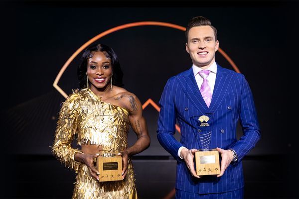O Karsten Warholm και η Elaine Thompson Herah