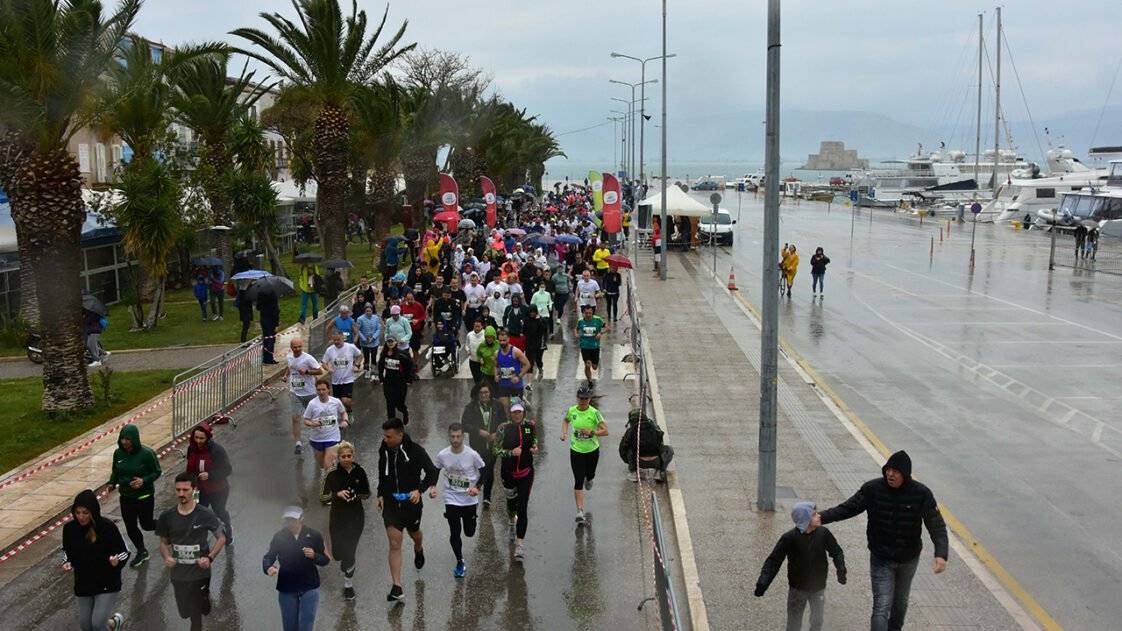 Μαραθώνιος Ναυπλίου 2022 διαδρομή