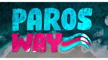 Το λογότυπο του αγώνα Paros Way
