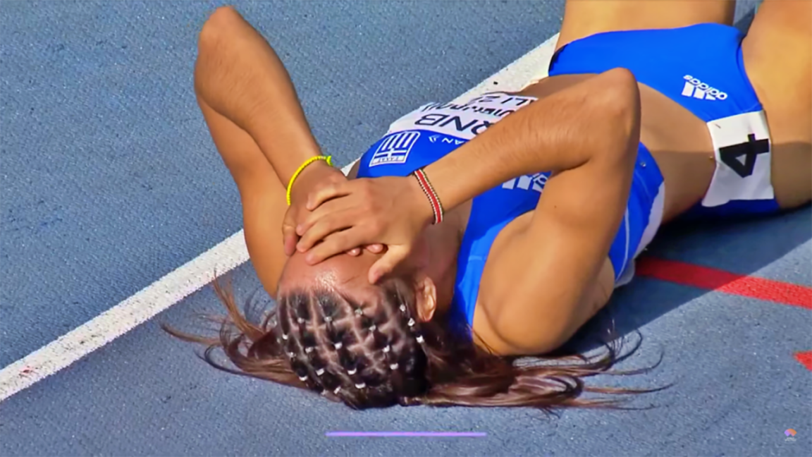 Εμμανουηλίδου - Πανελλήνιο ρεκόρ στα 200μ. στο Κ20 Κάλι