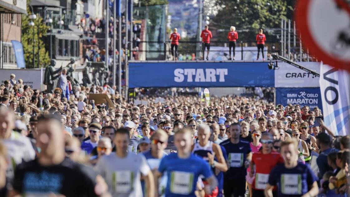 Από τον BMW Oslo Marathon
