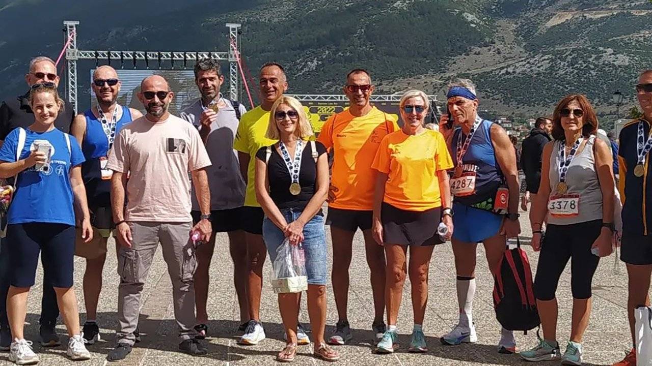 Ο ΣΔΥ Πάτρας στο Ioannina Lake Run 2022