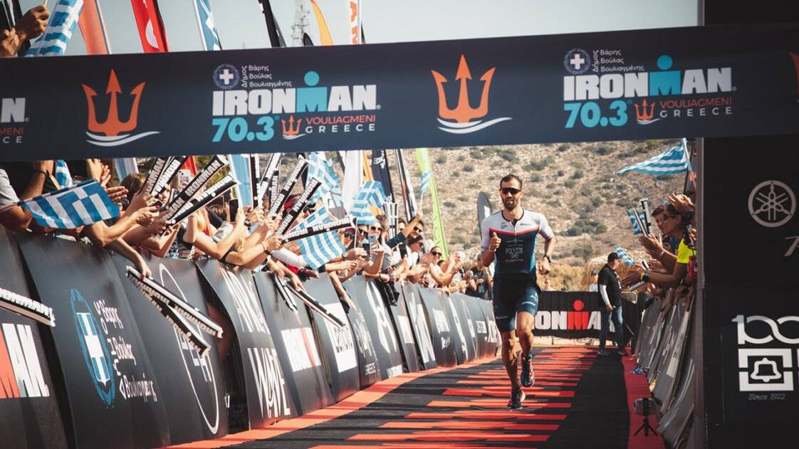 IRONMAN 70.3 Vouliagmeni - νικητής - Παναγιώτης Πολύζος