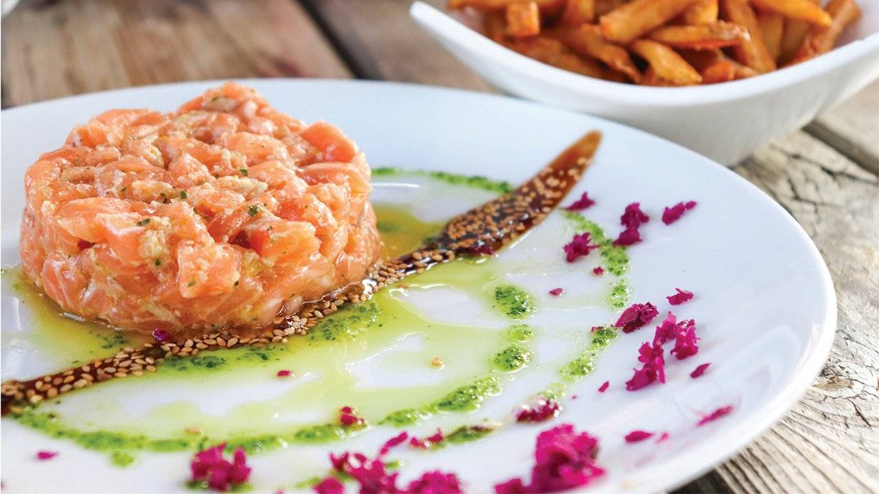 salmon tartare