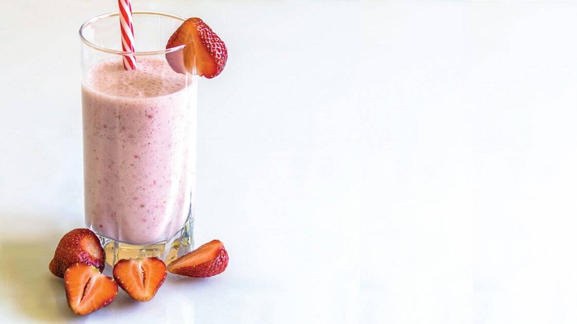 Strawberry smoothie