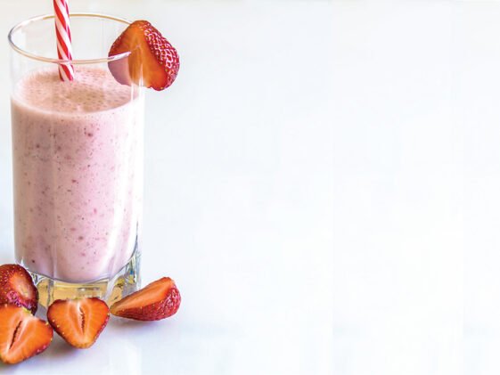 Strawberry smoothie