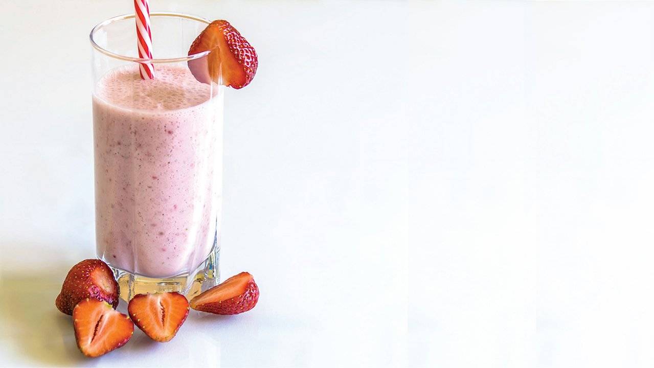 Strawberry smoothie