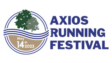 Axios running festival logo