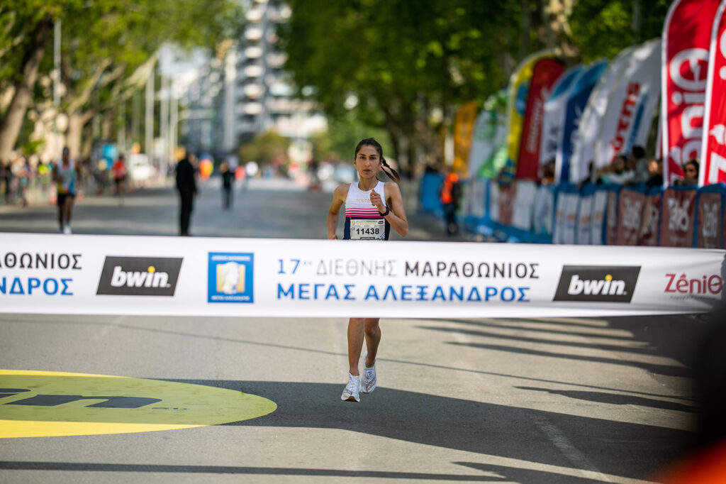 Saucony Elite Running Team – 17ος Διεθνή Μαραθώνιο Μέγας Αλέξανδρος - Ισμήνη Παναγιωτοπούλου