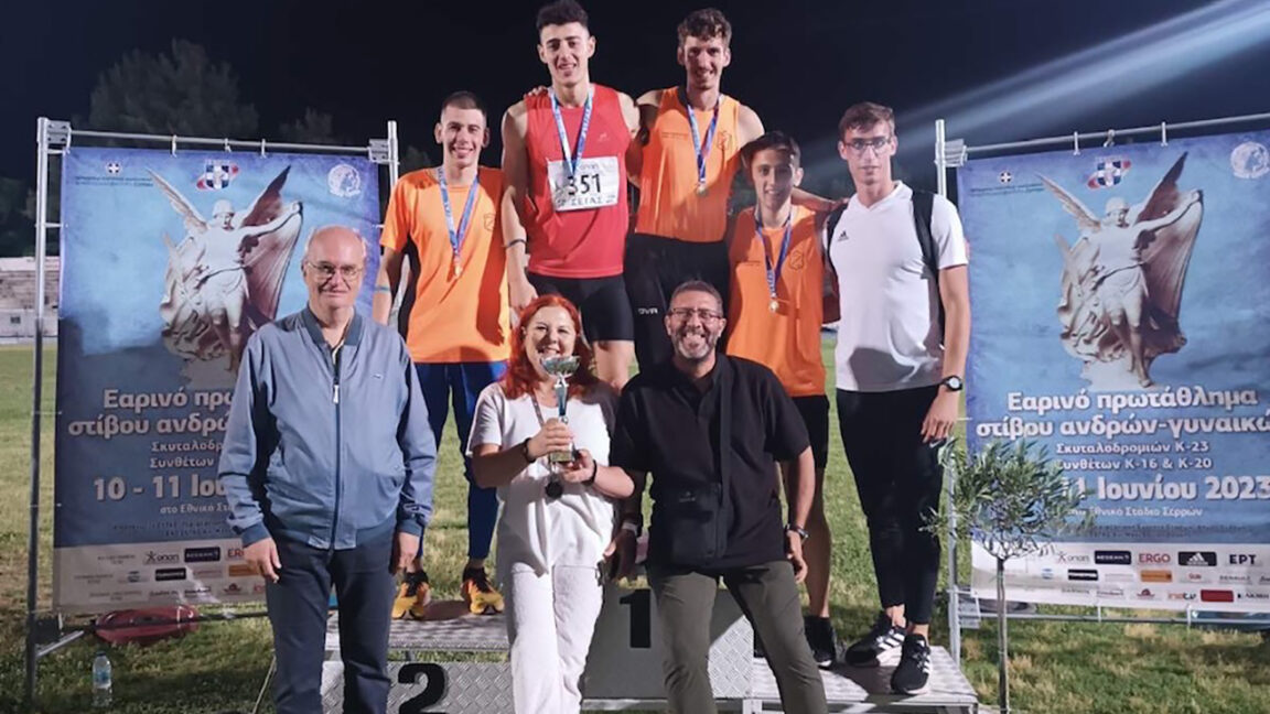 Ολυμπιάδα Πατρών - Εαρινό Πρωτάθλημα Στίβου στις Σέρρες