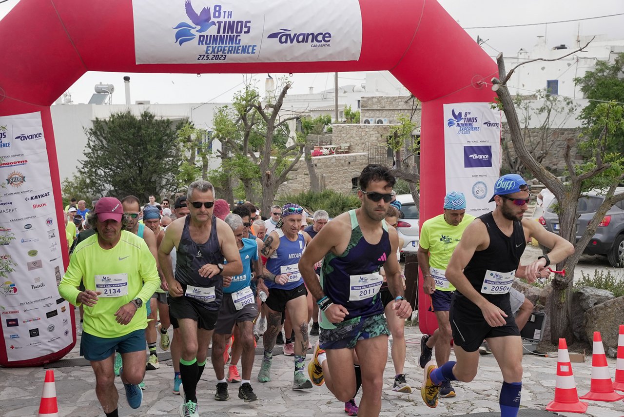 Tinos Running Experience Avance 2025: Οι εγγραφές συνεχίζονται