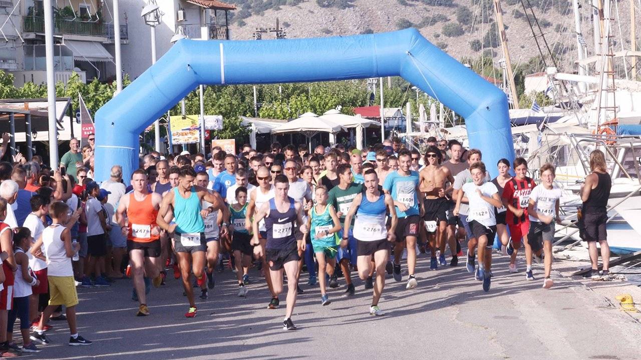 Λαϊκός Αγώνας Δρόμου Αστακού «Παντελής Καρασεβδάς» - εκκίνηση