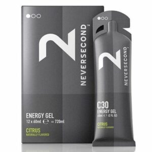 NEVERSECOND C30 Energy Gel, Κουτί 12 τεμαχίων 60ml, Citrus