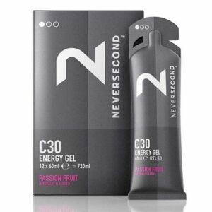NEVERSECOND C30 Energy Gel, Κουτί 12 τεμαχίων 60ml, Passion Fruit