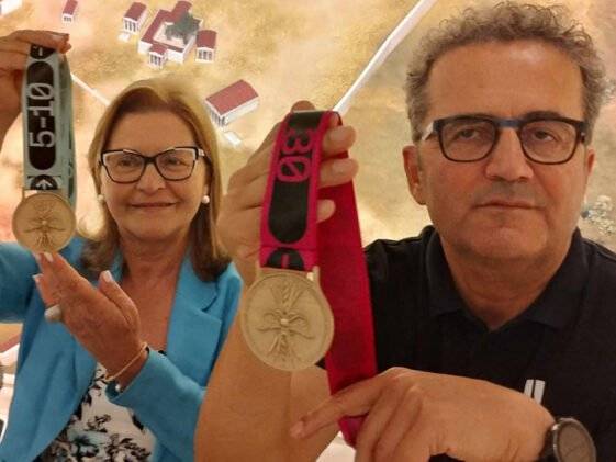 Ioannina Lake Run 2023 - παρουσίαση μεταλλίου