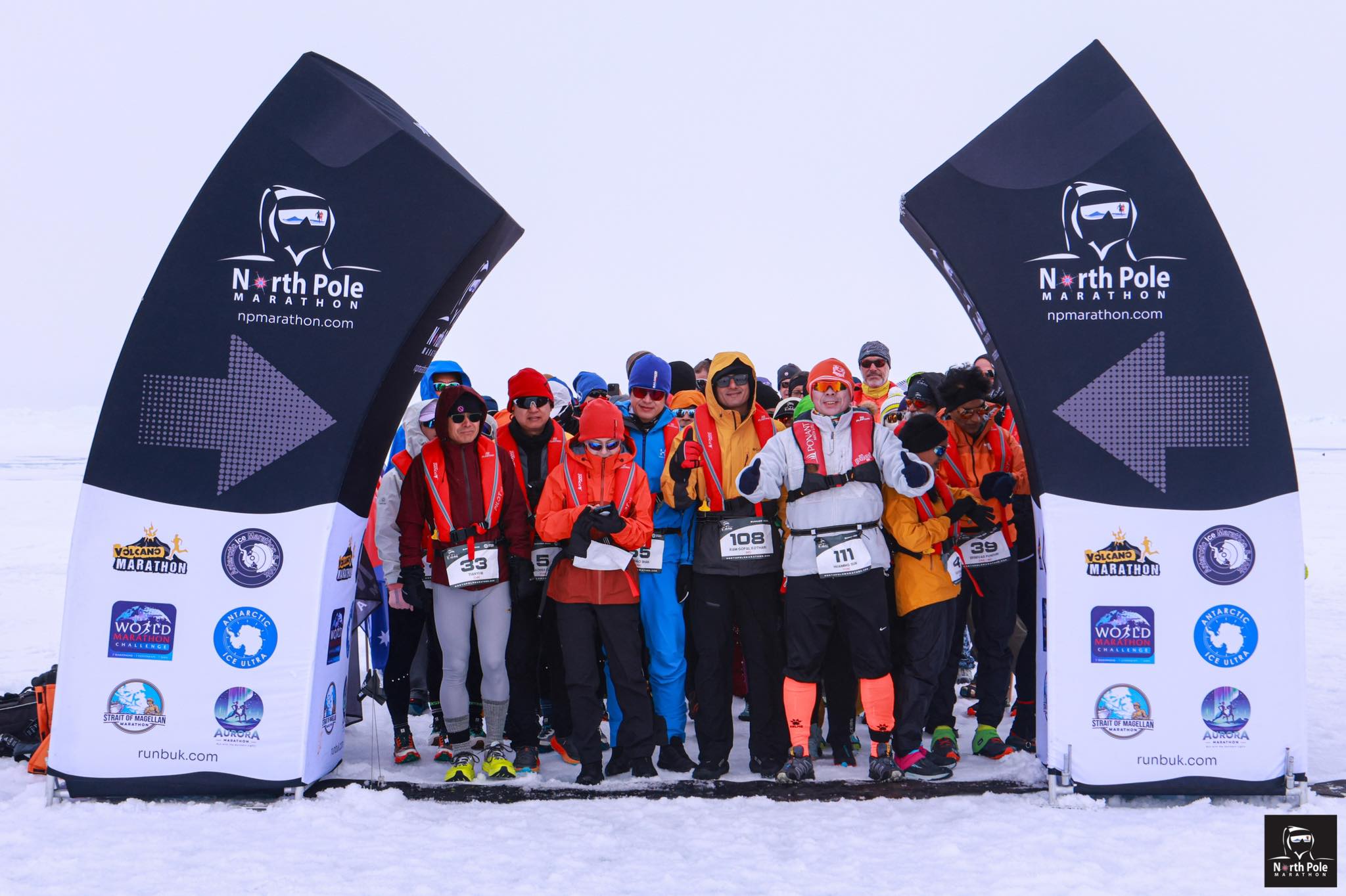 Έγινε ο North Pole Marathon