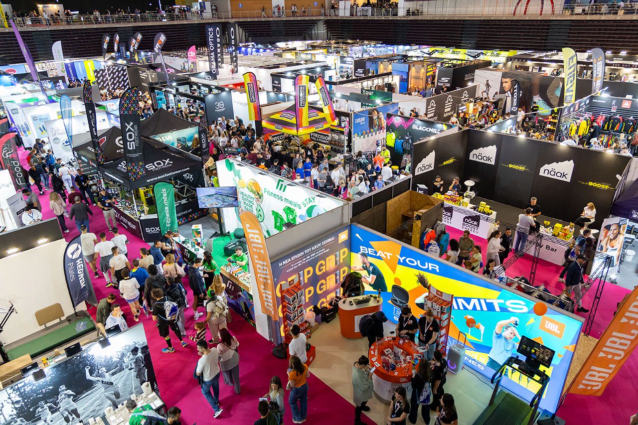 Η διαδικασία παραλαβής των αριθμών συμμετοχής στην ERGO Half Marathon Expo