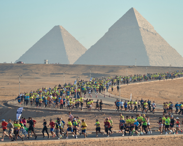 Οι Έλληνες στον Marakez Pyramids Half Marathon