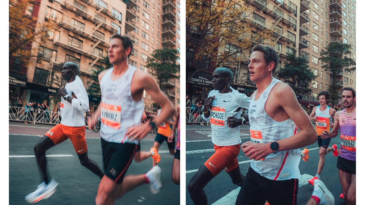 Ο Matthias Kyburz 5ος στον Μαραθώνιο της Νέας Υόρκης