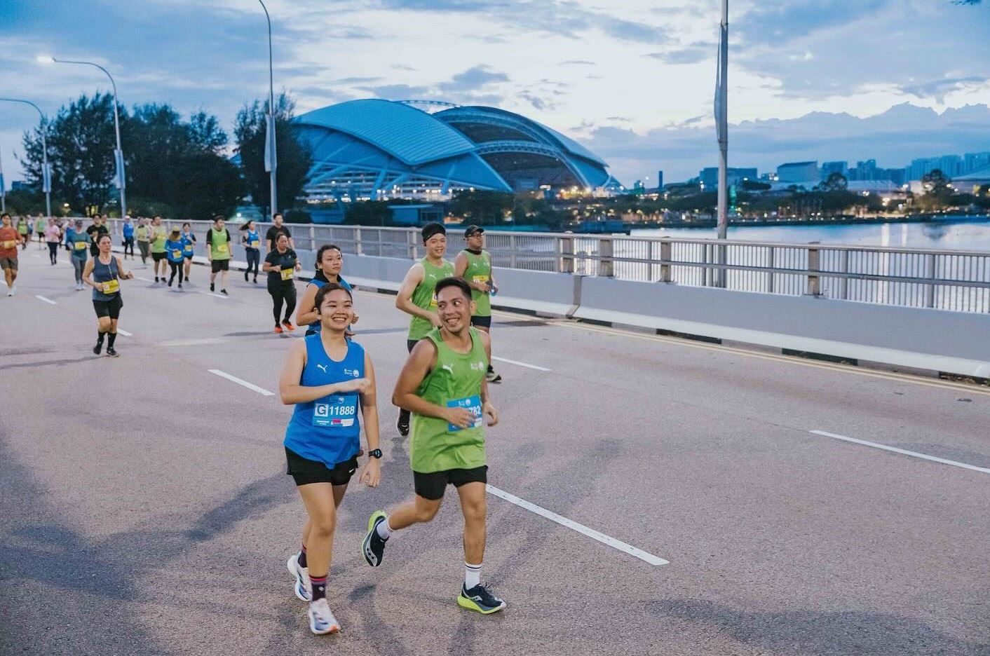 Οι Έλληνες στον Standard Charter Singapore Marathon