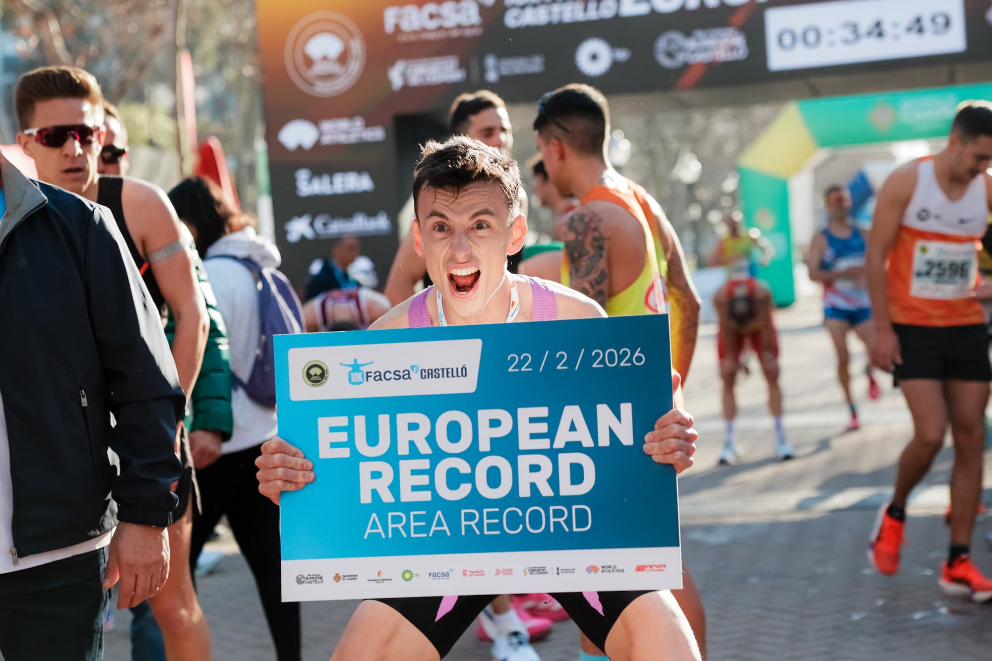 Ρεκόρ Ευρώπης από Yann Schrub και Megan Keith στον 10k Facsa Castellon