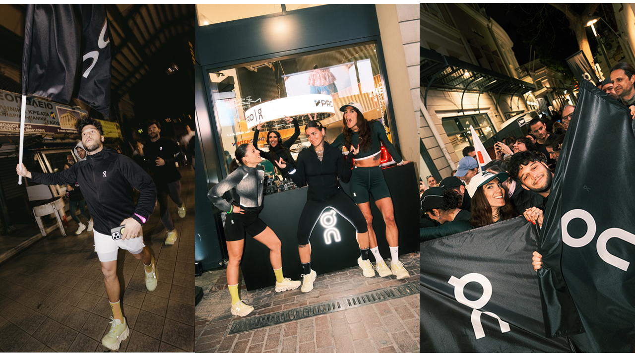 Real Energy στο λανσάρισμα του On Cloudmonster 3