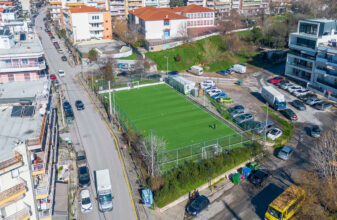 ΜΕΑΣ ΤΡΙΤΩΝ: Παραδόθηκε το γήπεδο 5x5 της Τριανδρίας