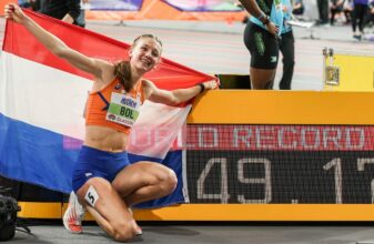 H Femke Bol στο Madame Tussauds!