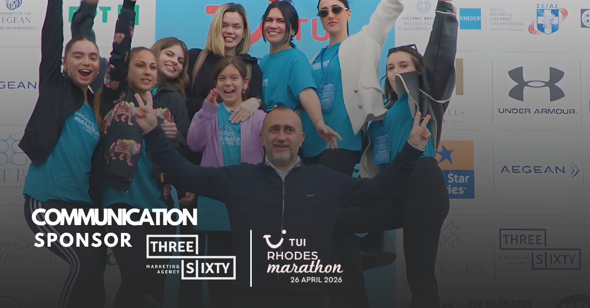 Δυναμική συνέχεια της συνεργασίας του TUI Rhodes Marathon και της Three Sixty Marketing