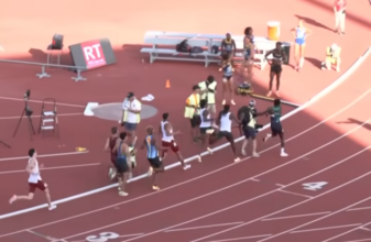 Φωτογράφος προκάλεσε ατύχημα σε αγώνα 800μ. στον στίβο!