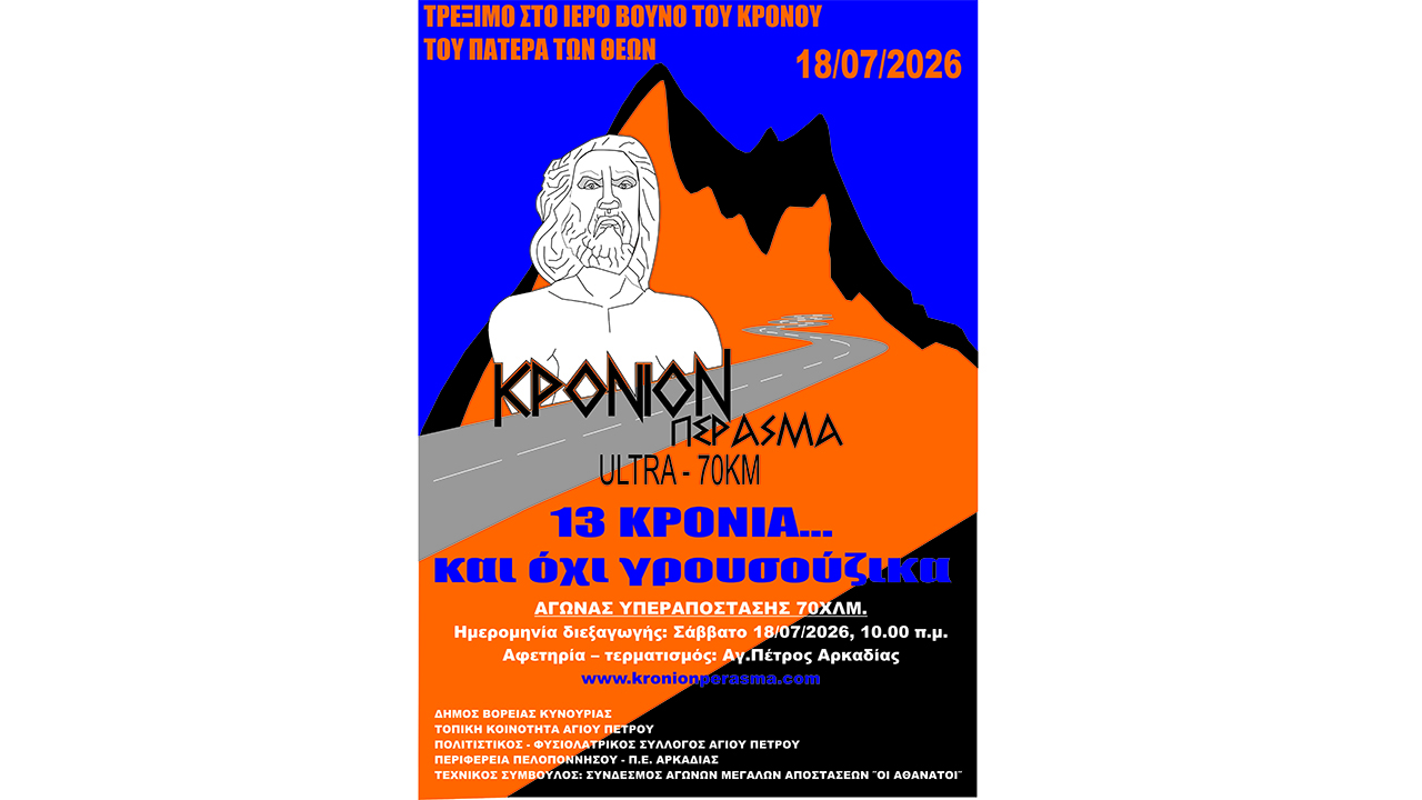 Κρόνιο Πέρασμα 2026: Λίστα συμμετοχών